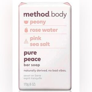 Method Body Bar Soap in the scent Pure Peace.